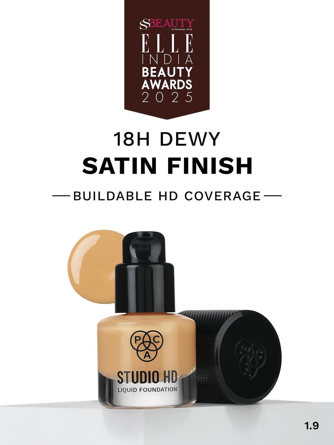 Buy PAC Studio HD Liquid Foundation Mini For Dewy Finish Buildable Coverage 1.9 9 Ml - - Personal Care for Women