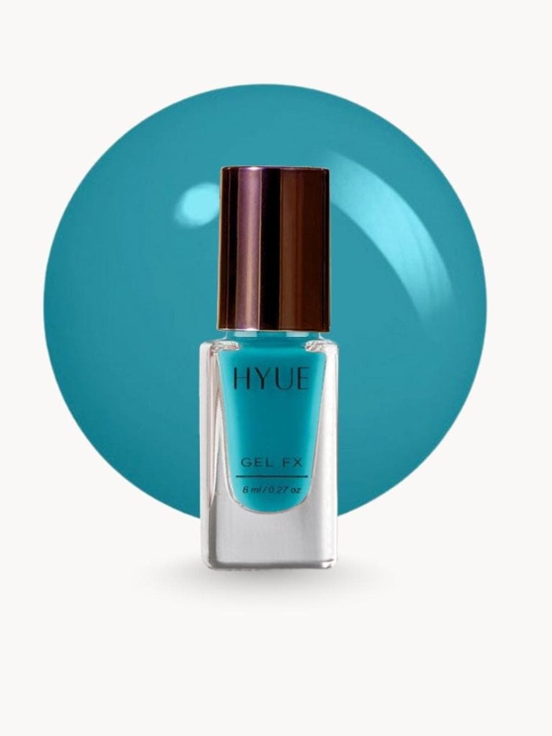 HYUE Gel FX Nail Paint Median Quick Dry and Chip Resistant - 14 Day Long Wear- 8ml