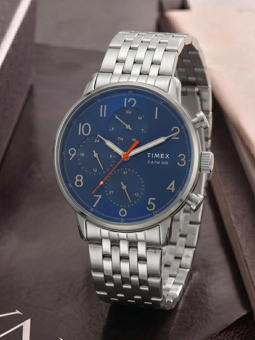 Buy Timex Round 21mm Blue Dial Analog Men Watch TWEG25403 - - Accessories for Men