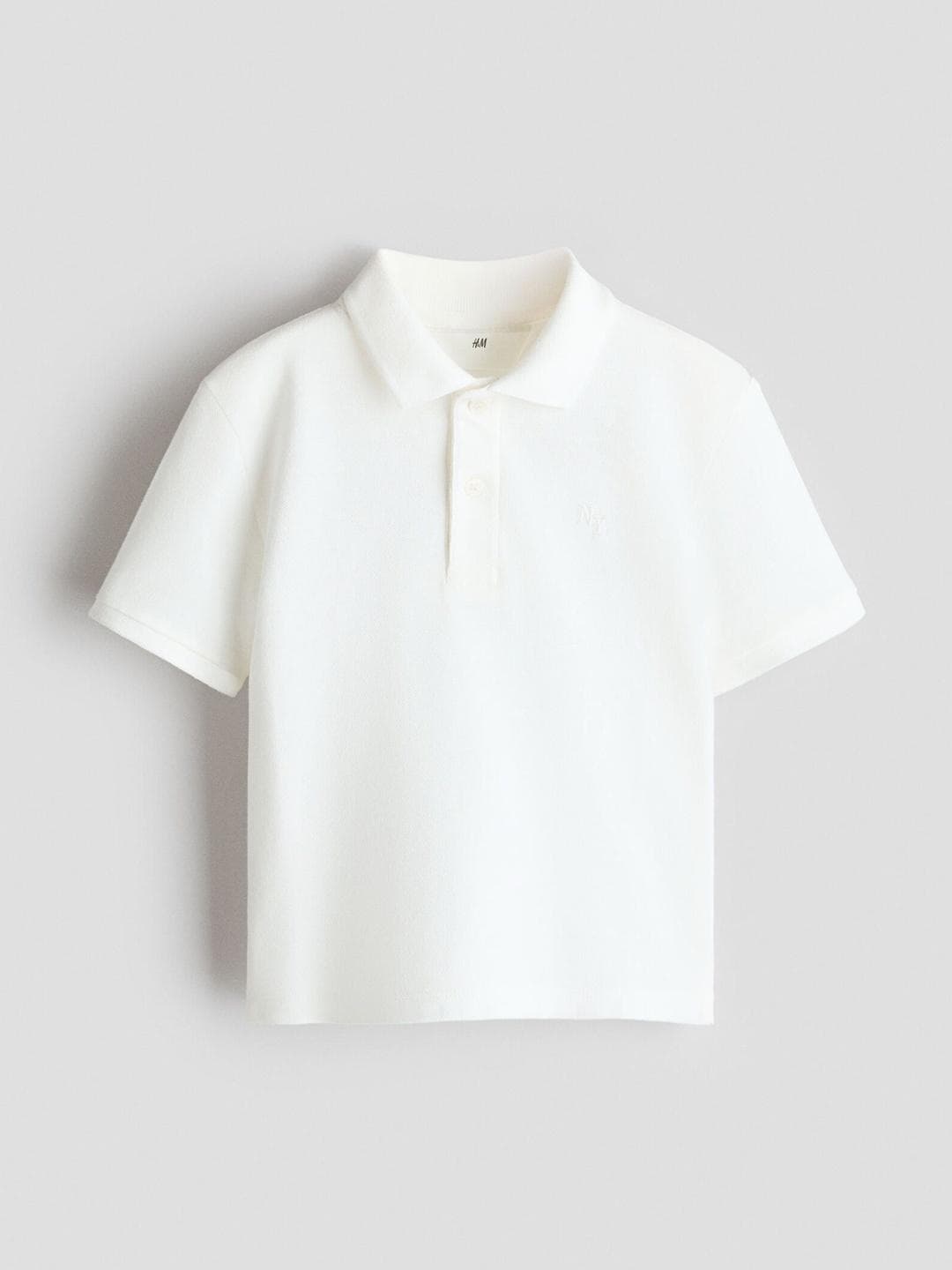 H&M Boys Brand Logo Polo Collar T-shirt