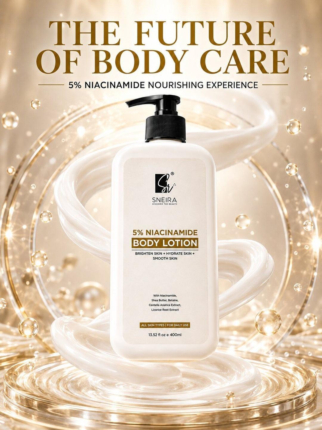 Buy SNEIRA 5% Niacinamide Body Lotion 400 Ml - - Personal Care for Unisex