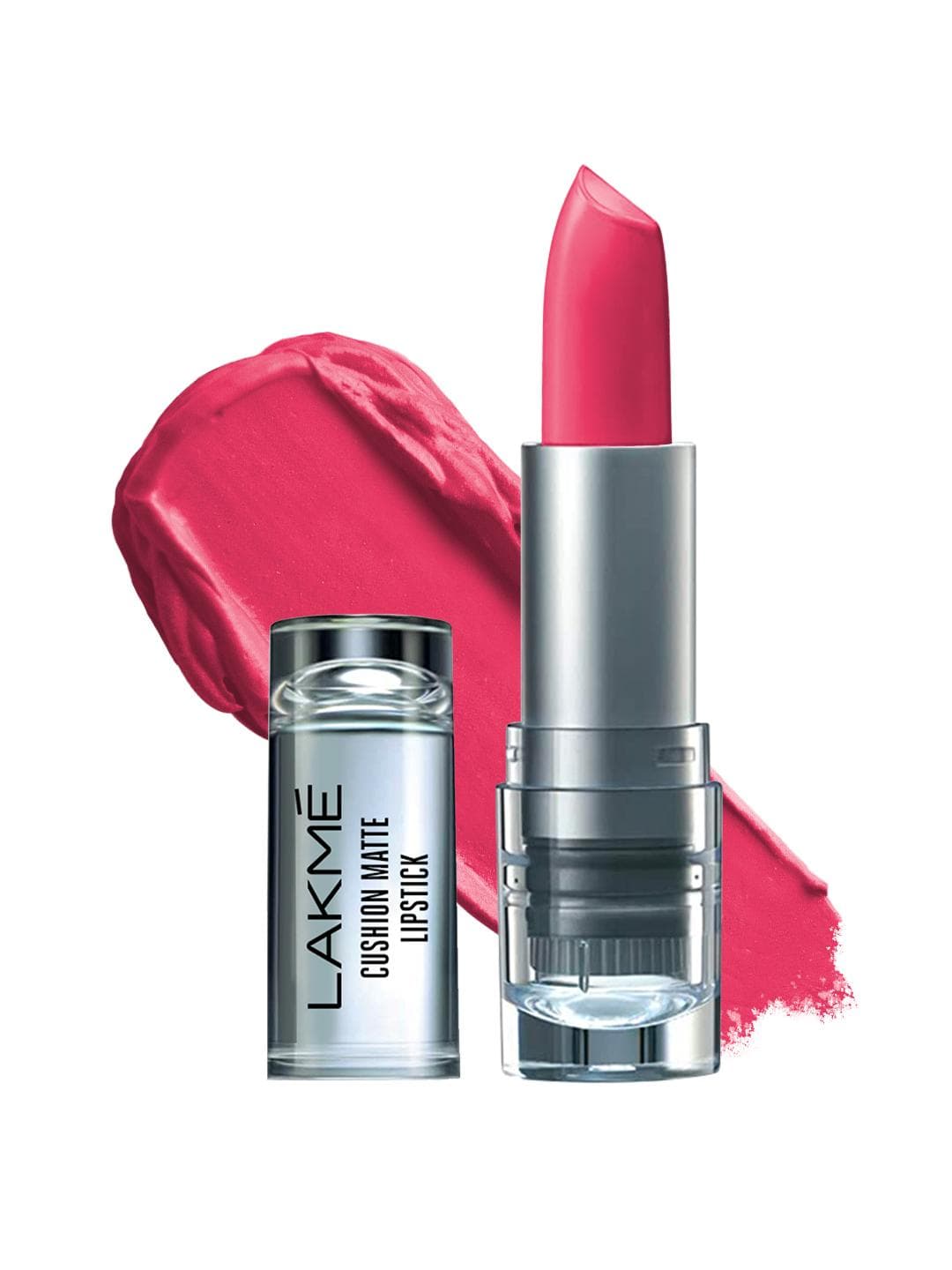 Buy Lakme Forever Matte Long Lasting Lipstick With French Rose Oil Ext 4.5g Pink Charm CP14 - - Personal Care for Women