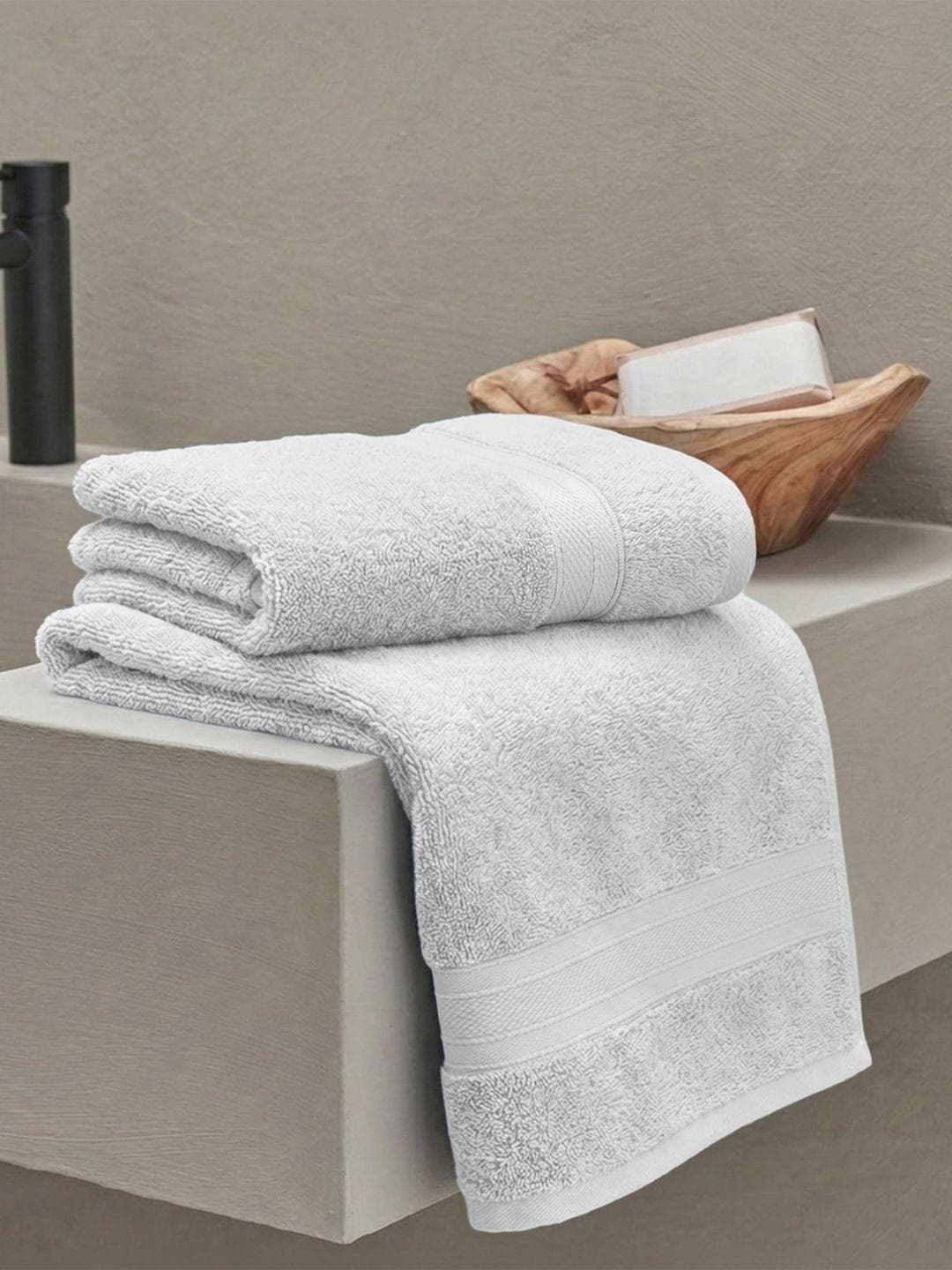 Buy MYTRIDENT Soft Comfort Air Rich Cotton 500GSM Super Soft Adult Regular Bath Towel 27x54In - - Home for Unisex