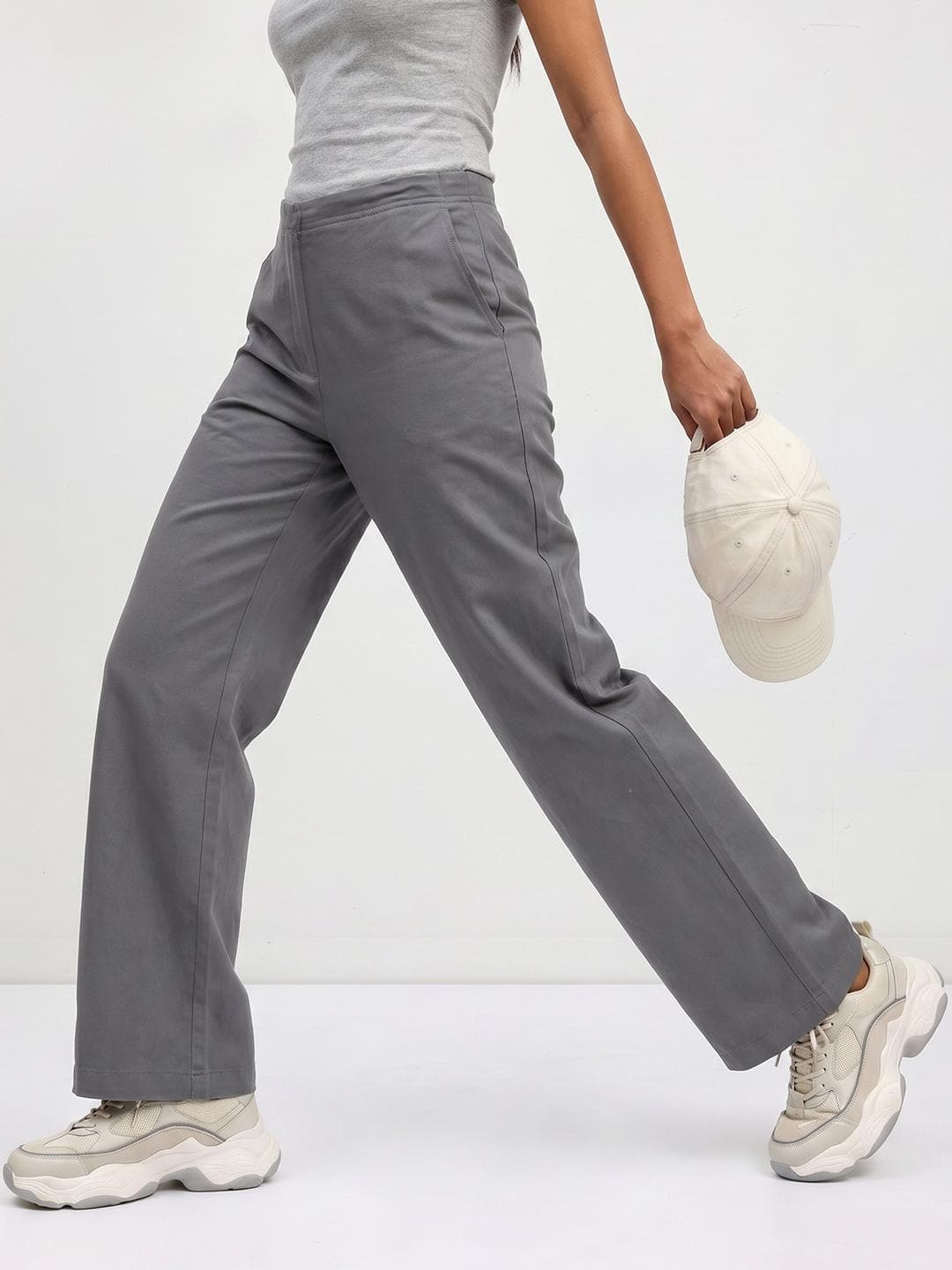 The Roadster Life Co. Women Comfort Fit Trousers