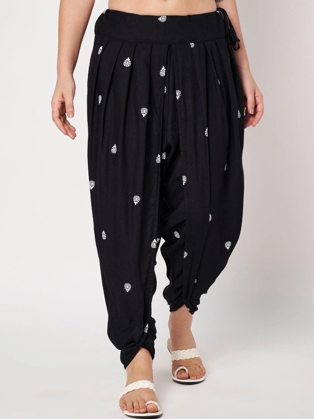 9rasa Women Printed Dhoti Pants Dhotis