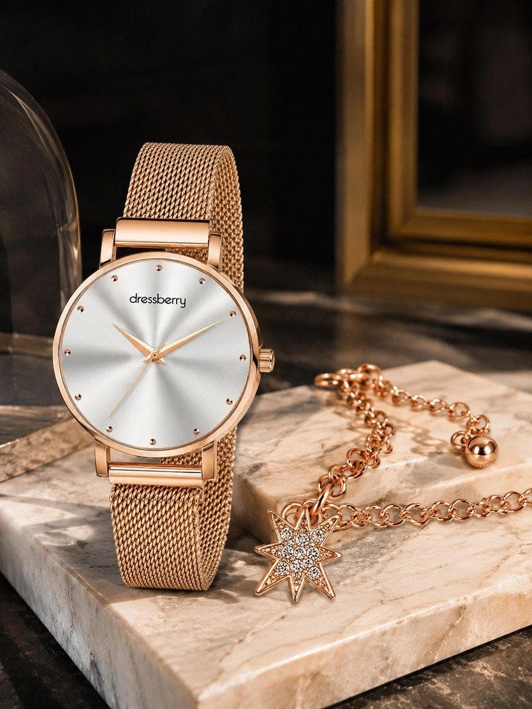 Dressberry Women Watches Gift Set