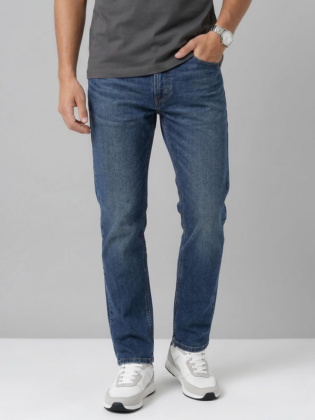 Levis Men 513 Straight Fit Stretchable Jeans