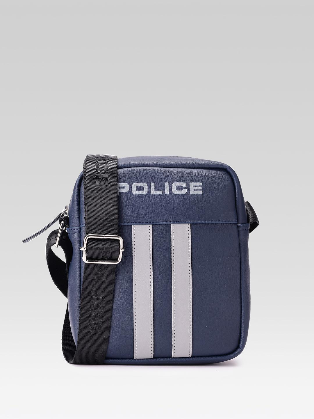 Buy Police Unisex Crossbody Bag With Adjustable Strap - - Accessories for Unisex
