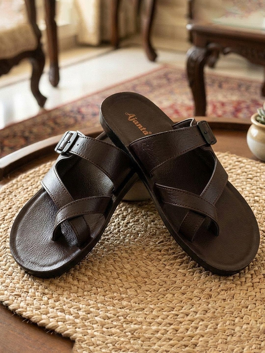 Ajanta Men One Toe Flats