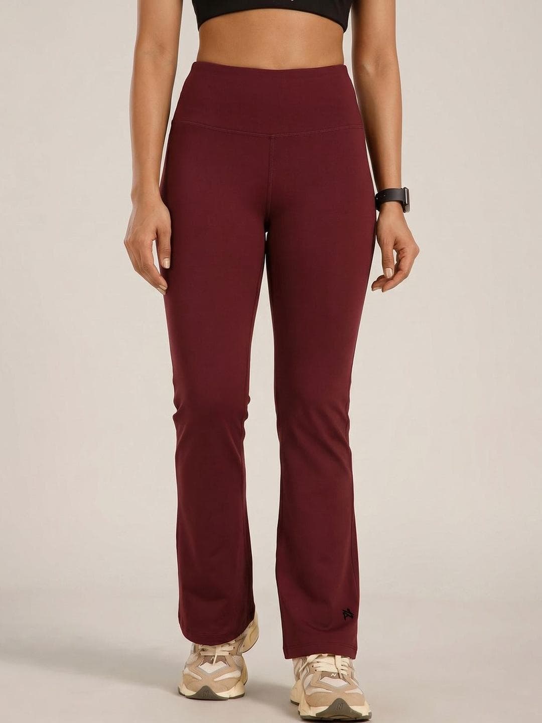 ATHLISIS Women Ankle Length Flared Yoga Pants