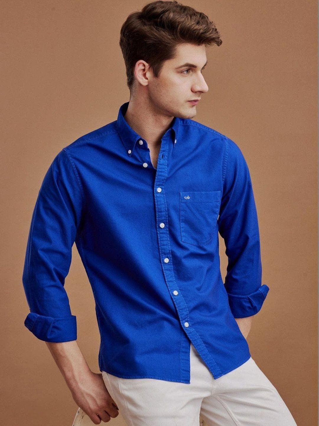 Aldeno Men Comfort Opaque Casual Regular Fit Shirt
