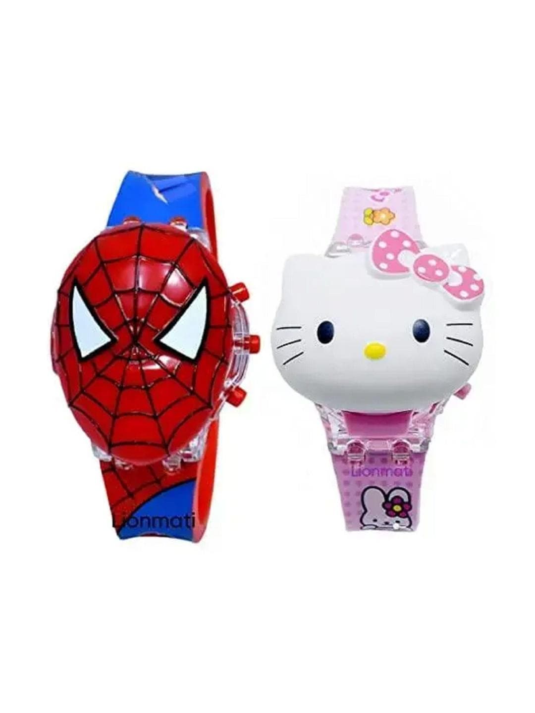 Blutech Kids Set Of 2 Dial & Straps Watches 10-