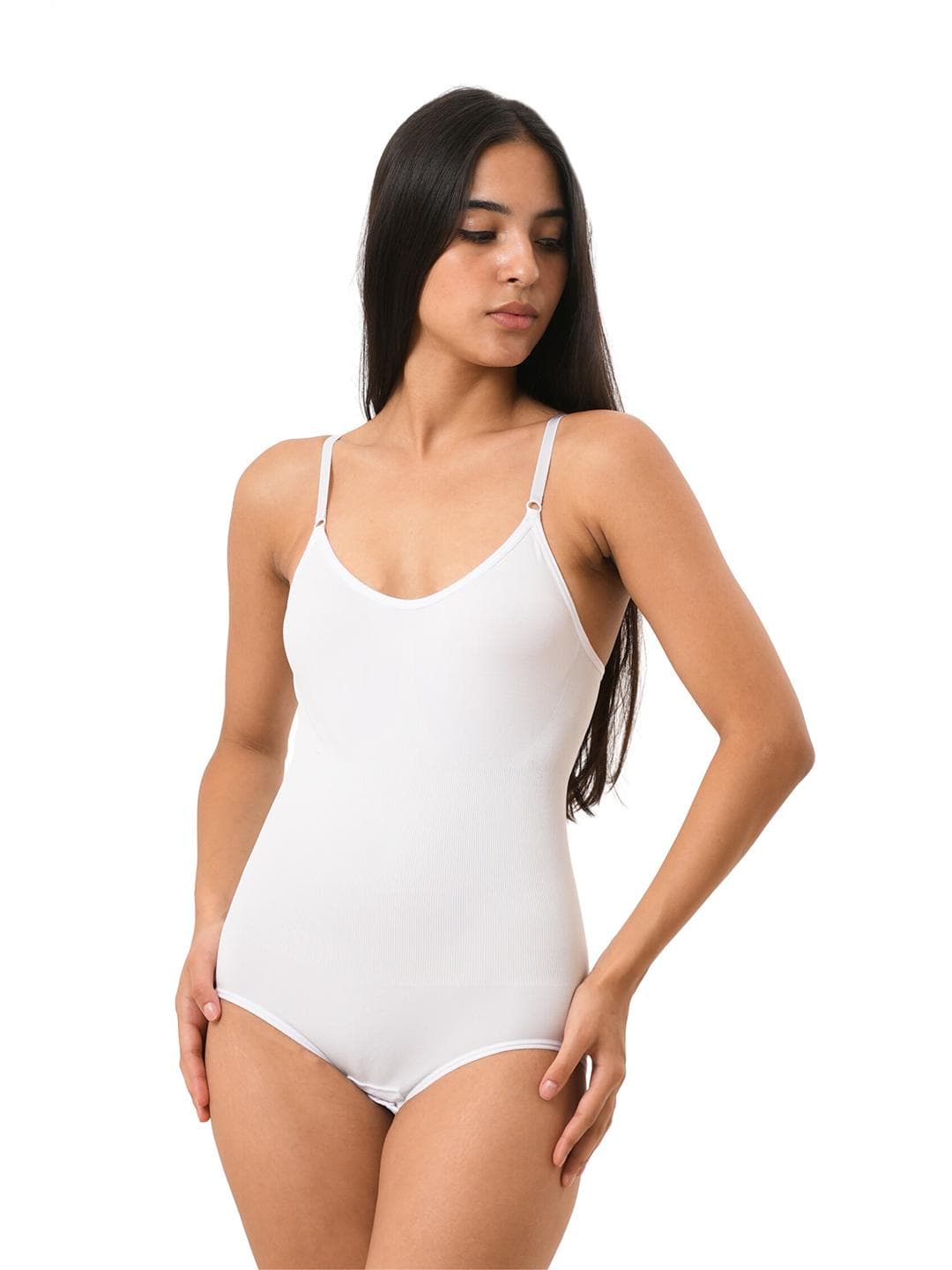 Buy Shapemour Women Adjustable Strap Thong Bodysuit Body Shaper - - Apparel for Women