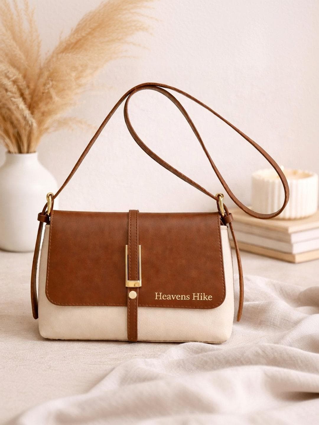 HEAVENSHIKE PU Sling Bag