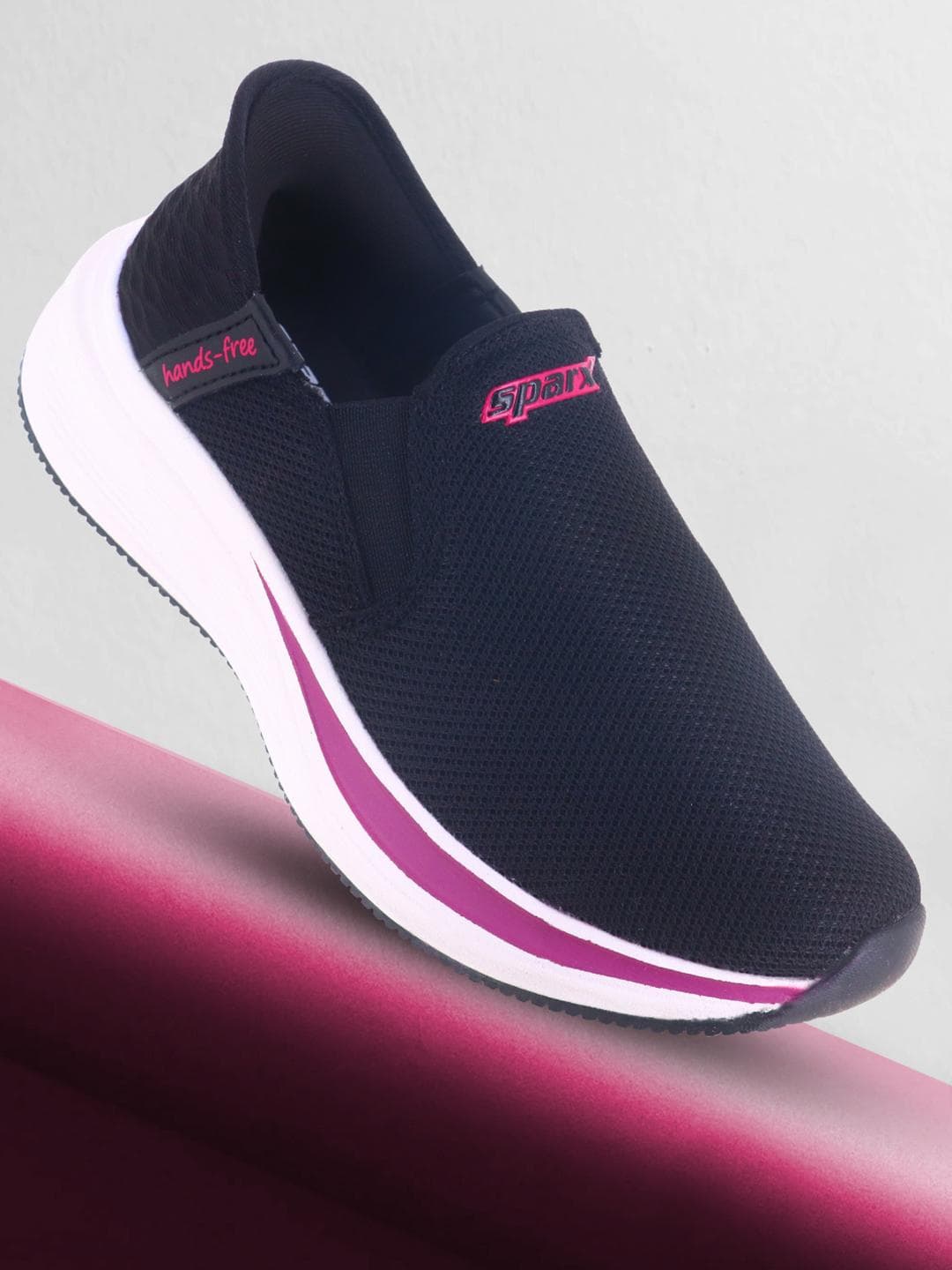 Sparx Women Mesh Tennis Non-Marking Shoes