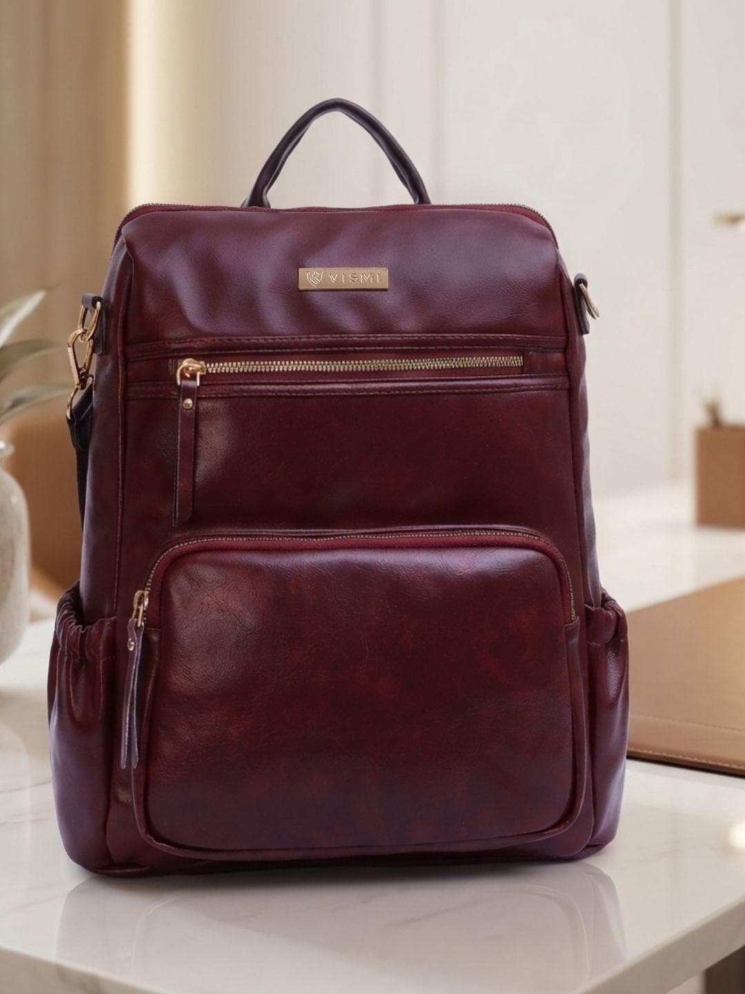 Buy VISMIINTREND Women Swagger PU Leather College 15