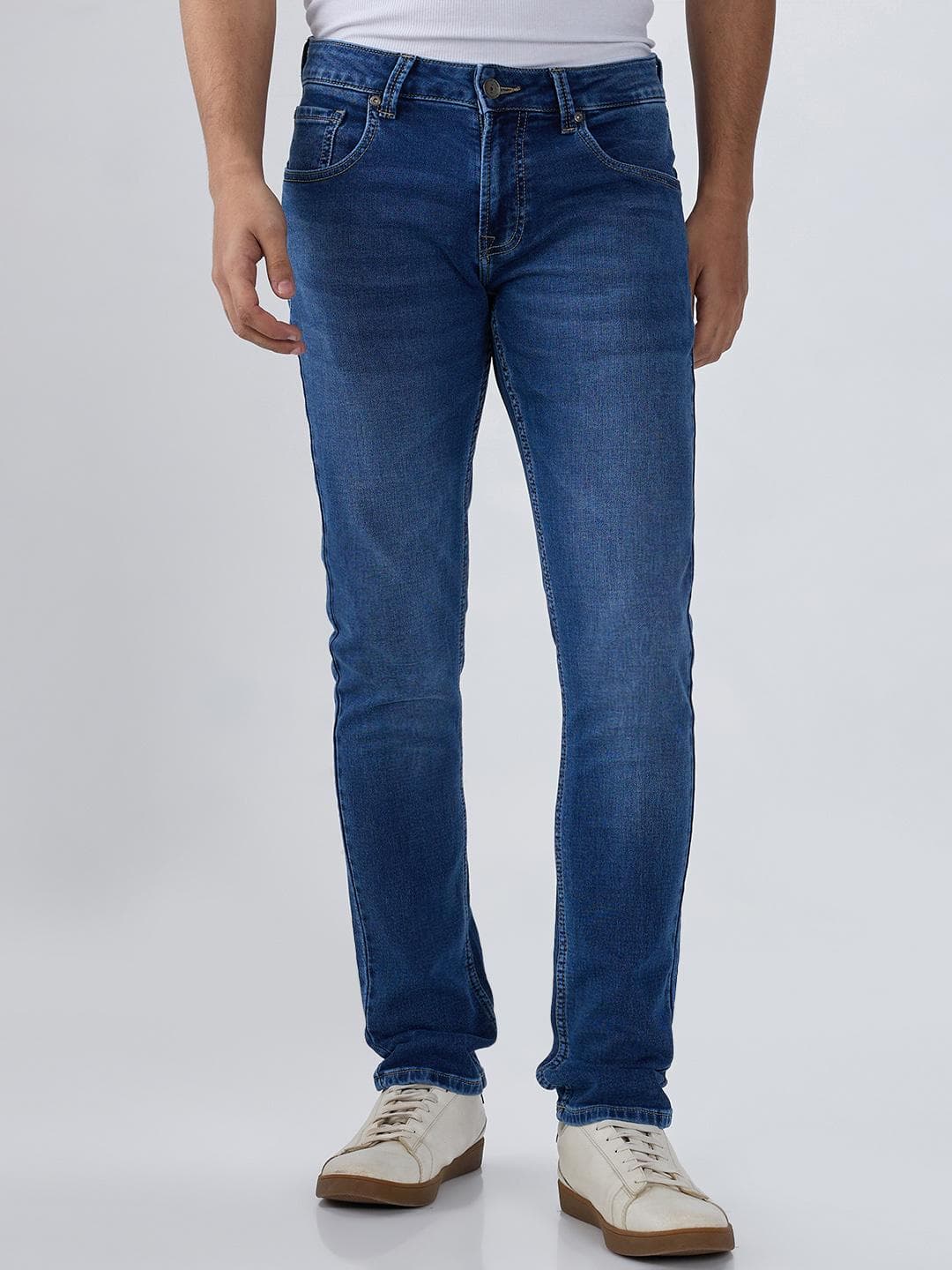 SPYKAR Men Slim Fit Low Rise Stretchable Jeans