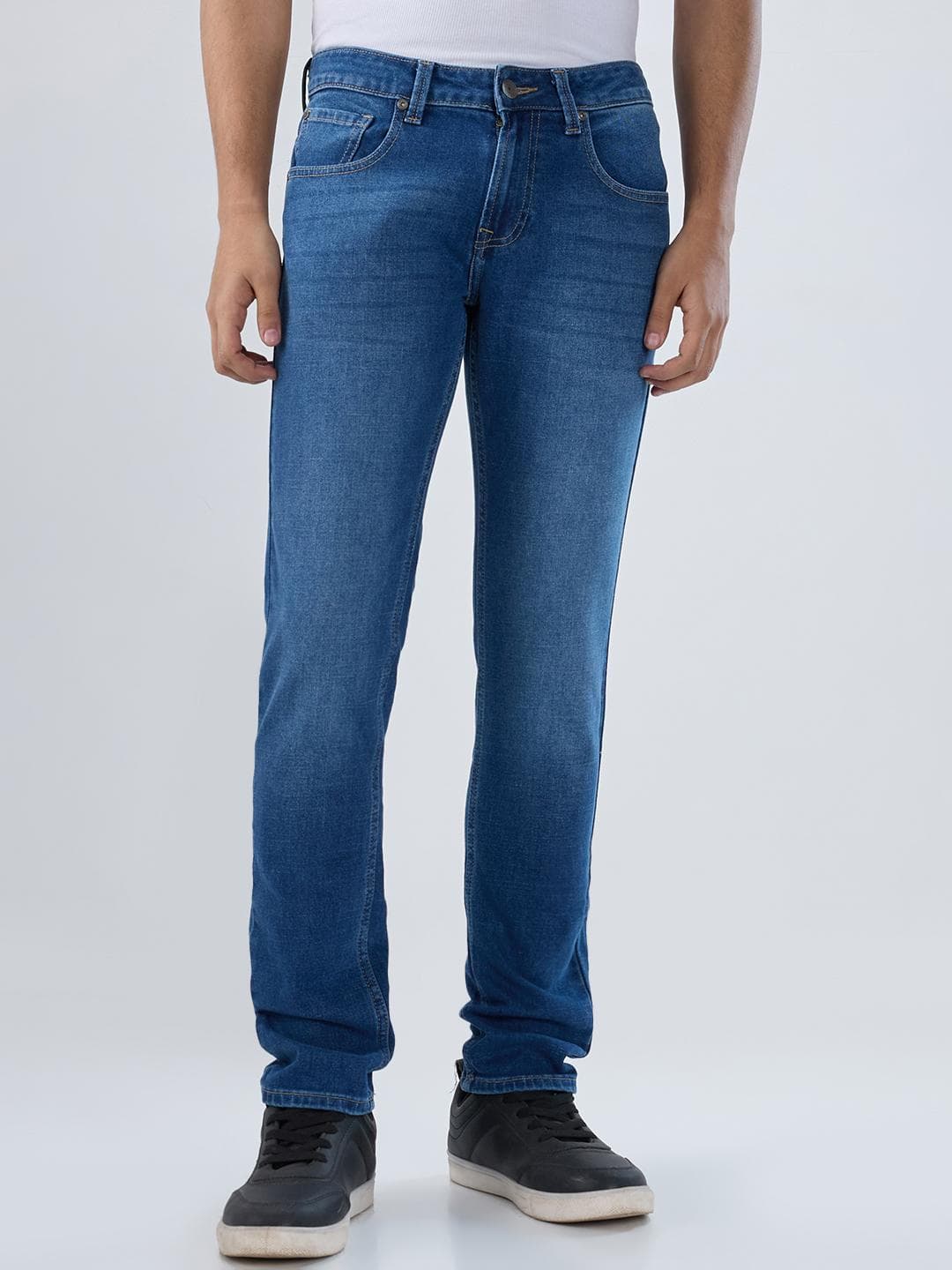 SPYKAR Men Slim Fit Low Rise Stretchable Jeans