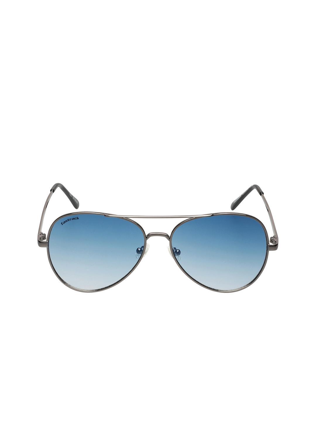 Buy Fastrack Unisex Aviator Sunglasses With UV Protected Lens M258GR6V - - Accessories for Unisex