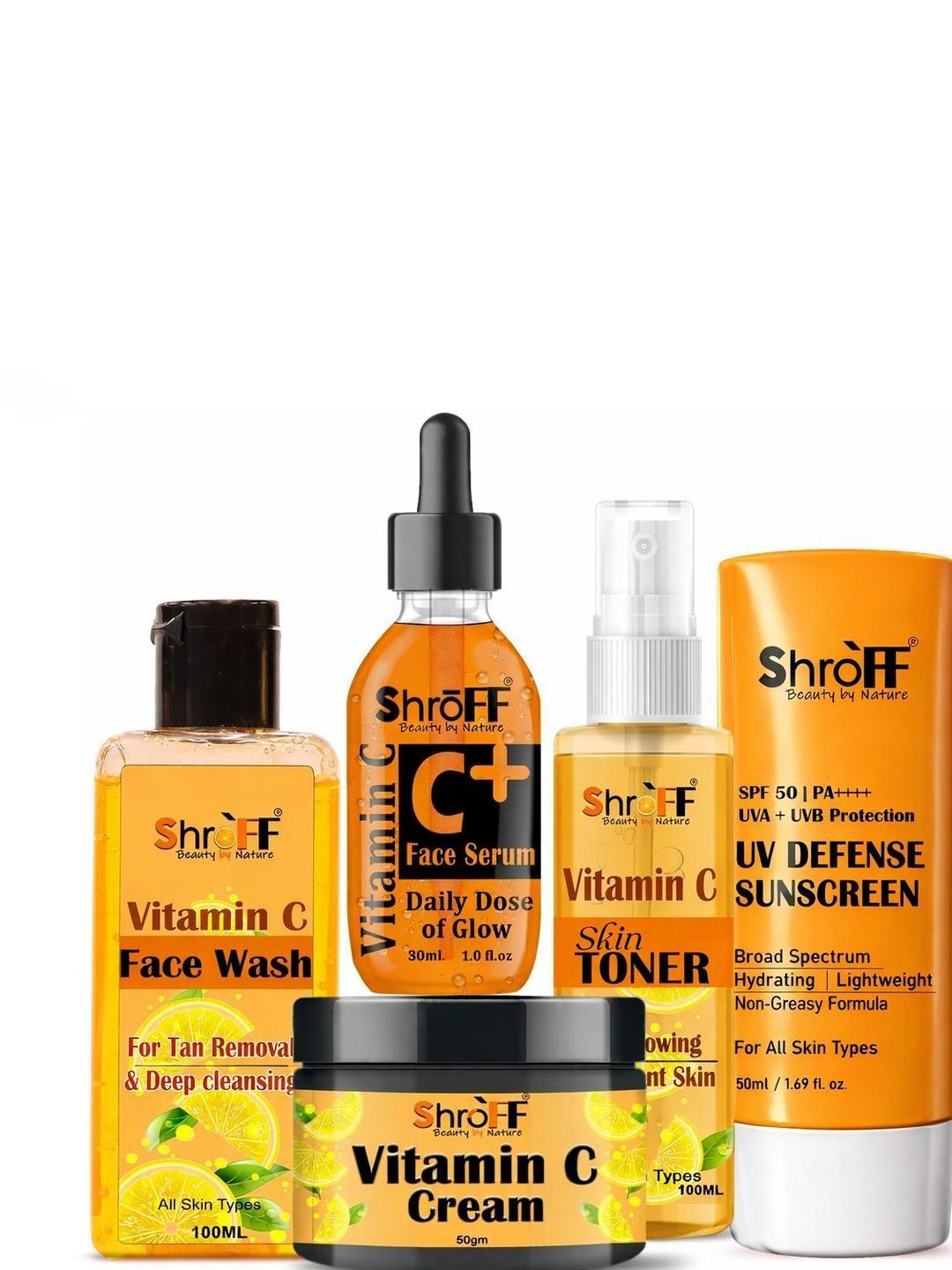 Buy LIVINCY Set Of 5 Cream 50g Face Wash 100ml Toner 100ml Serum 30ml & Sunscreen 50ml - - Personal Care for Unisex