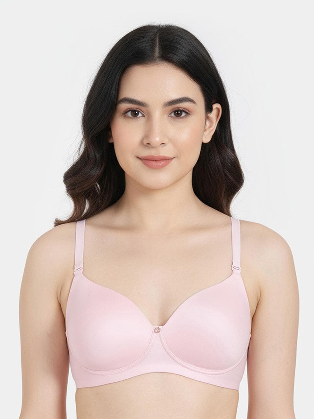 Zivame Half Coverage Lightly Padded T-shirt Bra With All Day Comfort
