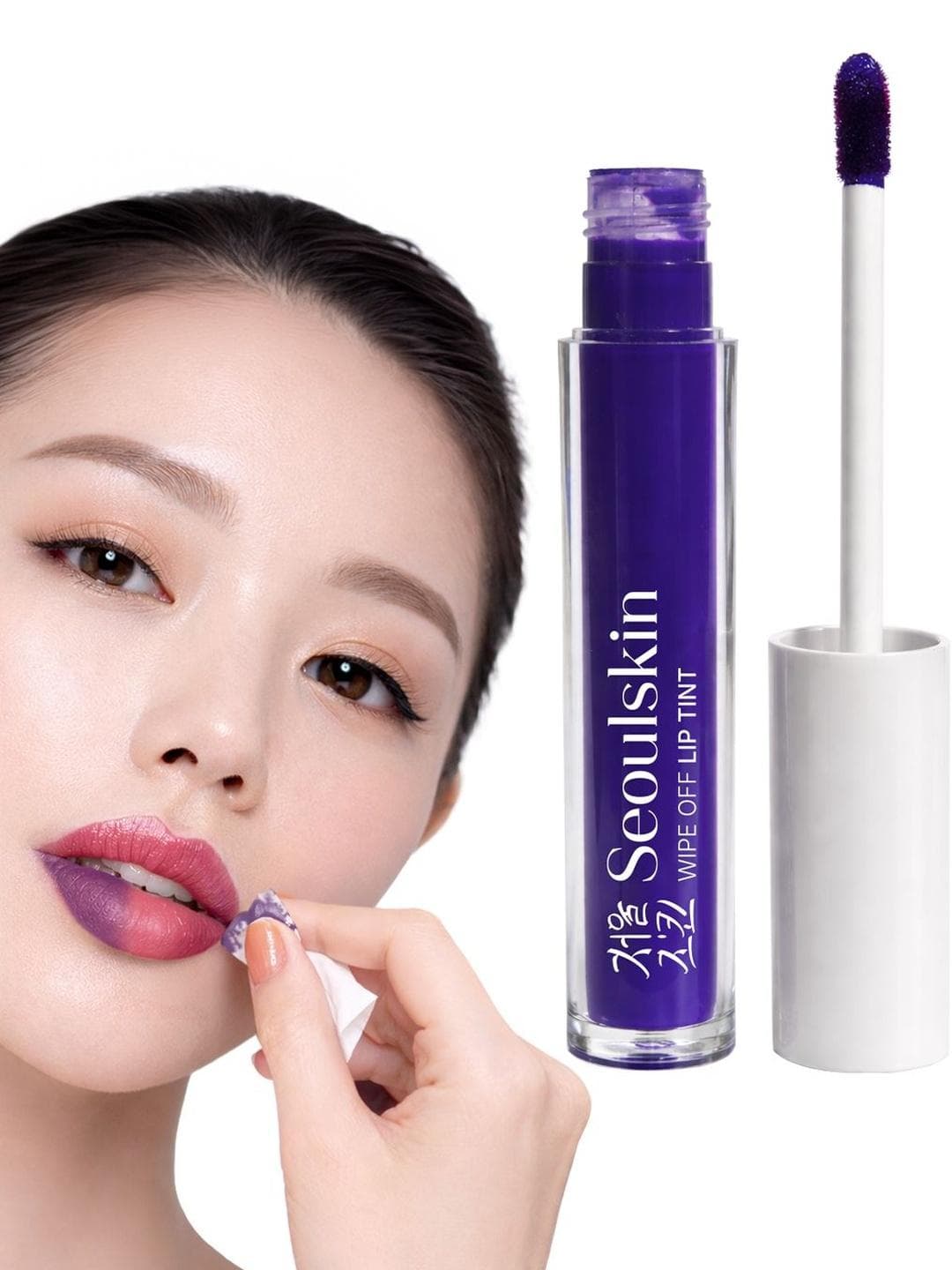 SEOULSKIN No Fade Long Lasing Wipe Off Lip Tint - 4 ml - Petal Pink