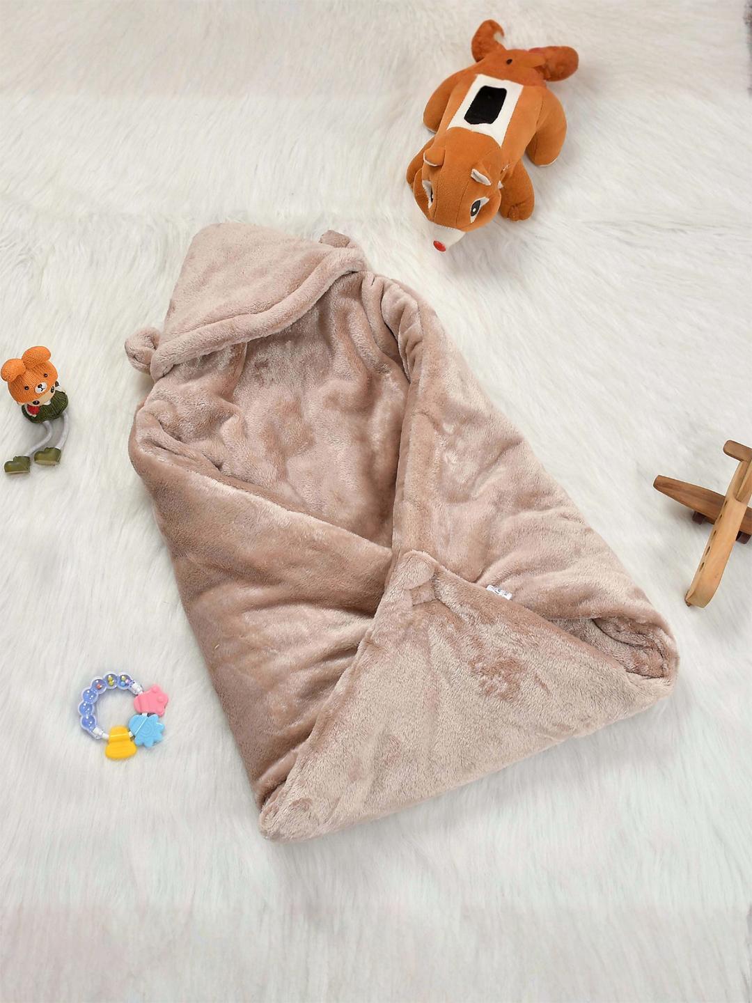 Buy Florida Brown Mild Winter 300 GSM Single Bed Blanket - - Home for Unisex Kids