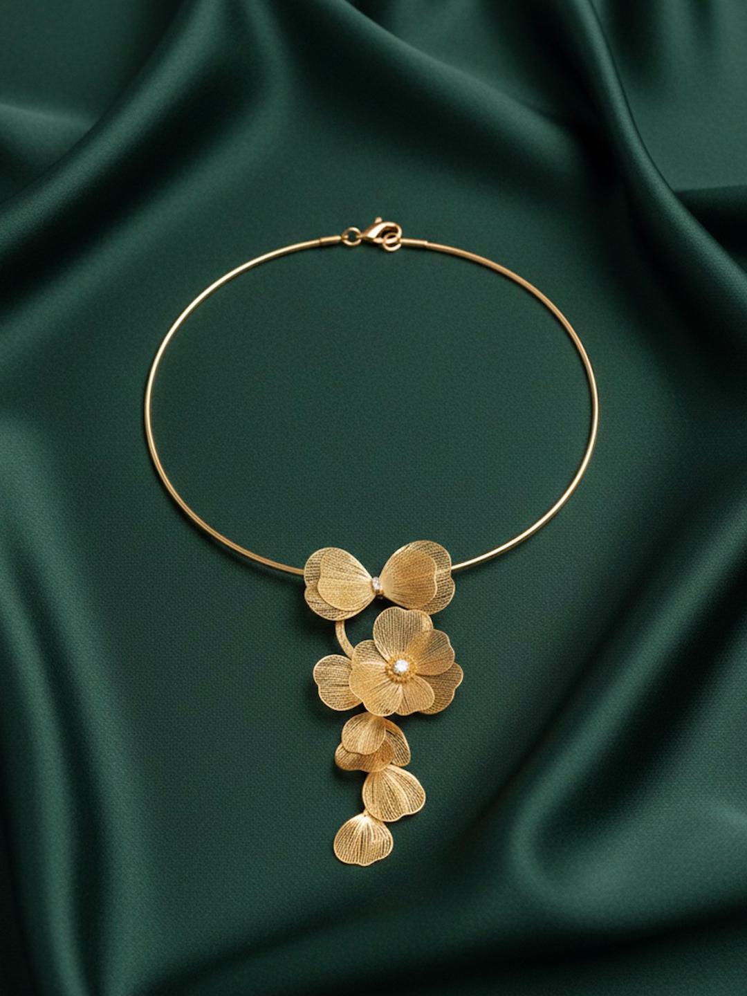 Buy DURATI Gold Plated Antique Necklace - - Accessories for Women