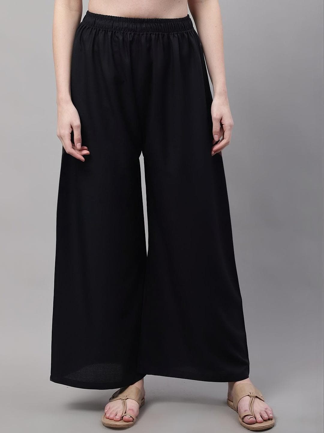 KALINI Women Flared Ethnic Palazzos
