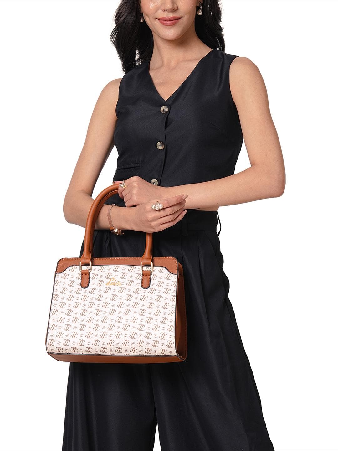 Lavie Women's Mono Nelly Medium Satchel Handbag