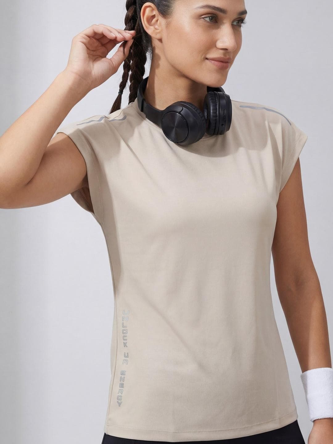 HUMAN SPIRIT Women Extended Sleeves Training Tshirts