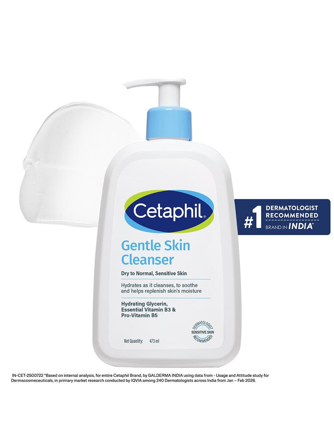 Buy Cetaphil Gentle Skin Cleanser Hydrating Face Wash With Niacinamide, Vitamin B5 473 Ml - - Personal Care for Unisex
