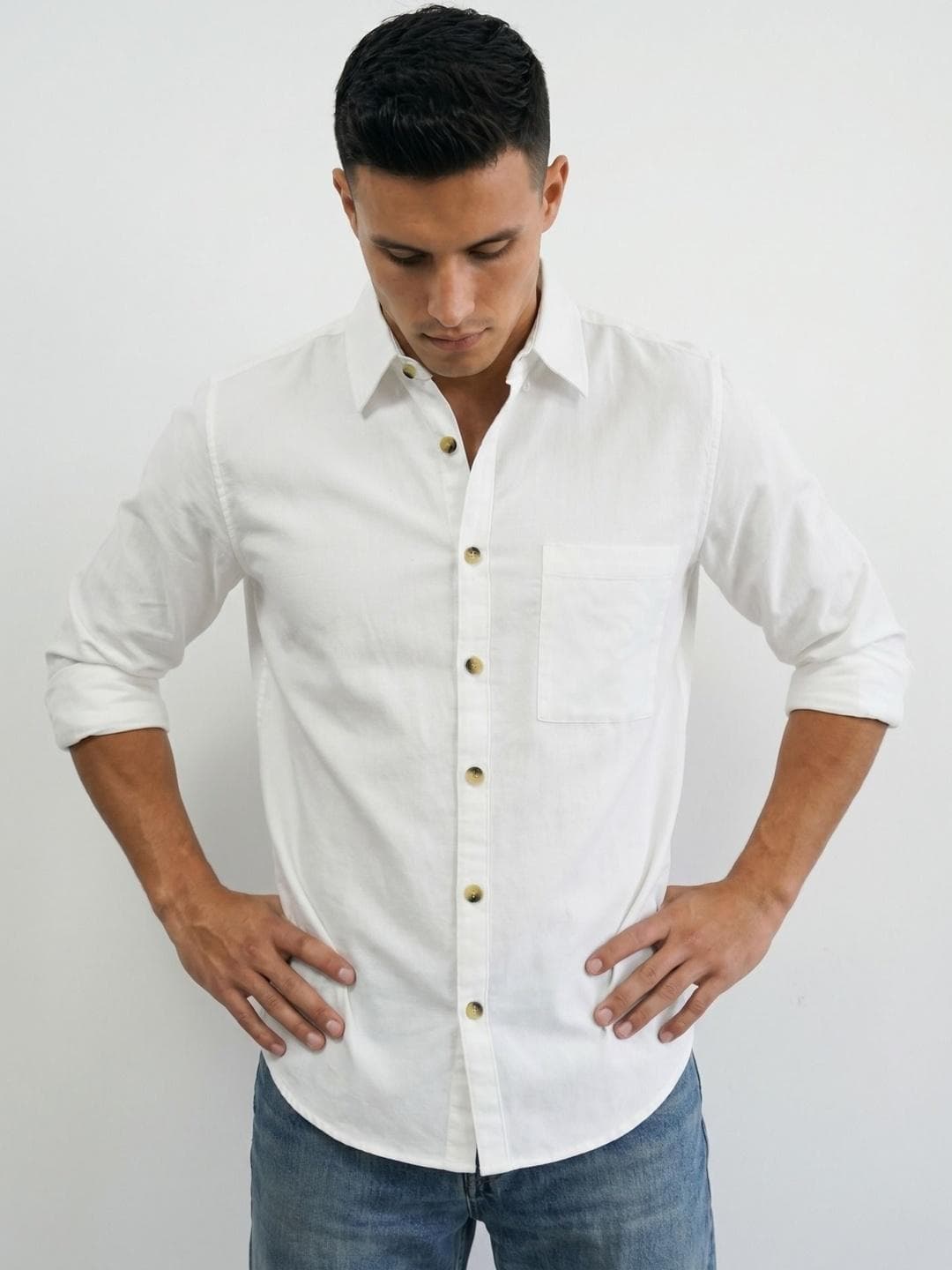 Roadster Men Corduroy Shirts