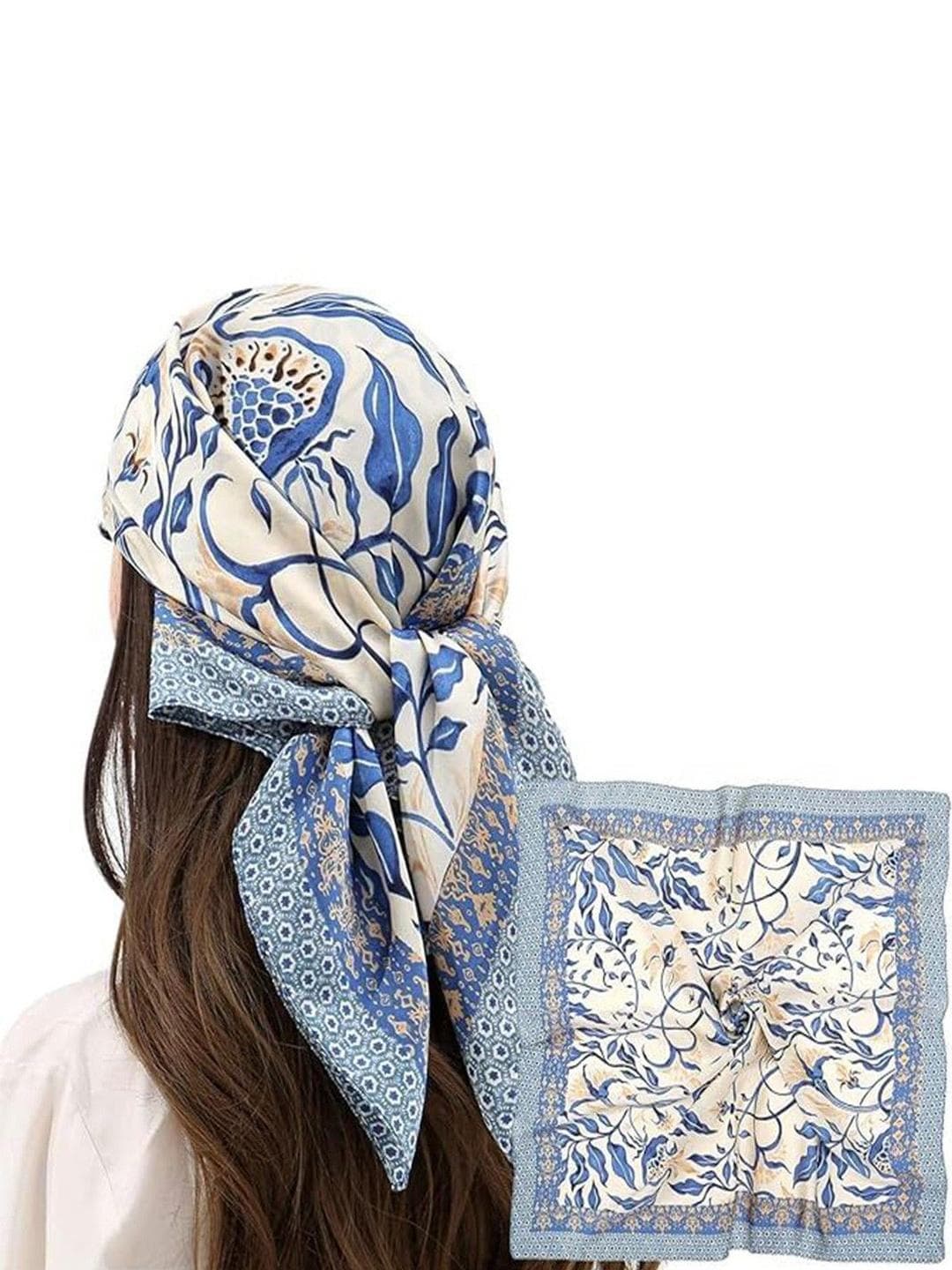 Buy ULOS Women Printed Satin Scarf - - Accessories for Women