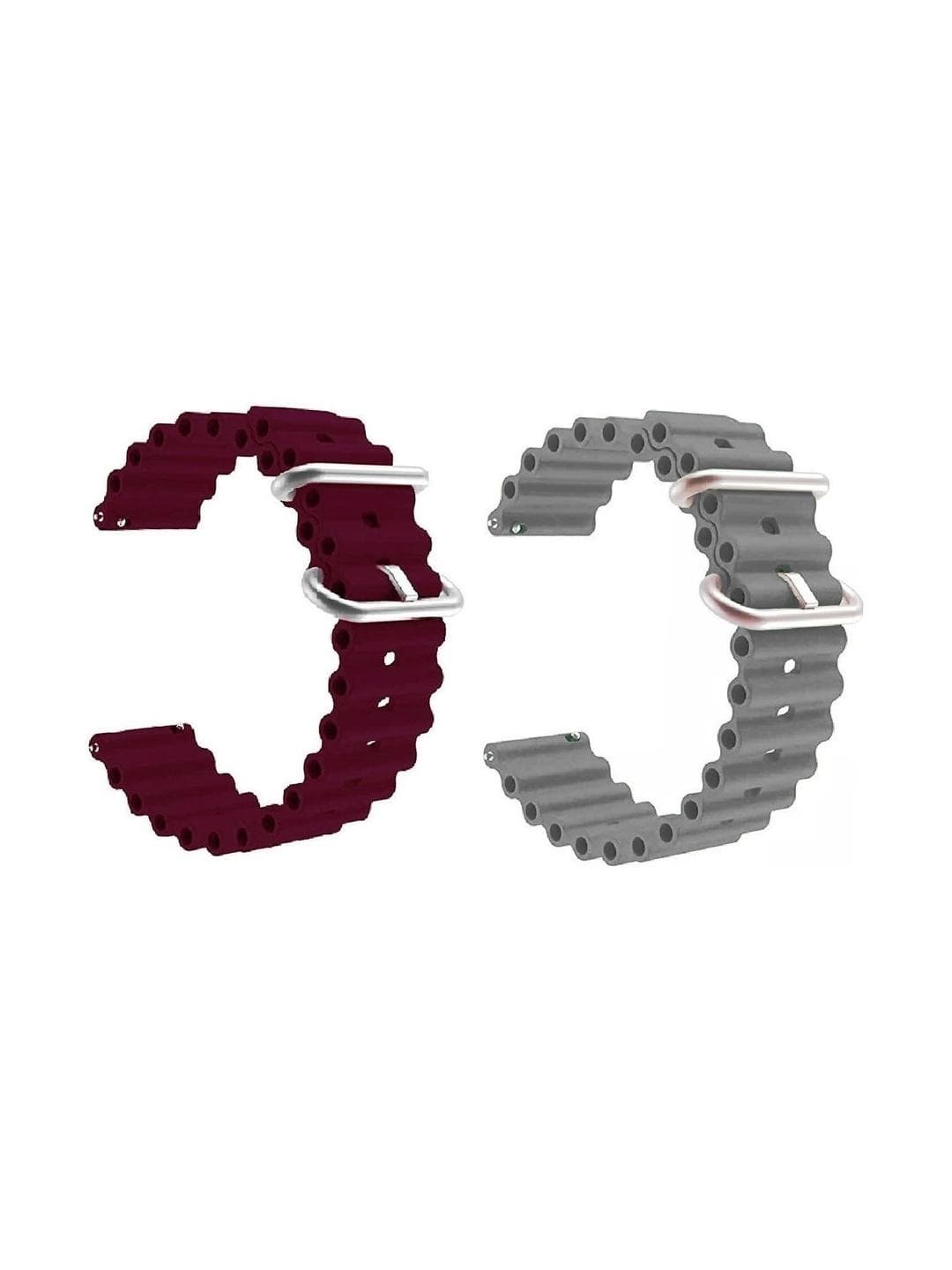 BLACK LOVIES Set Of 2 Tang Watch Straps
