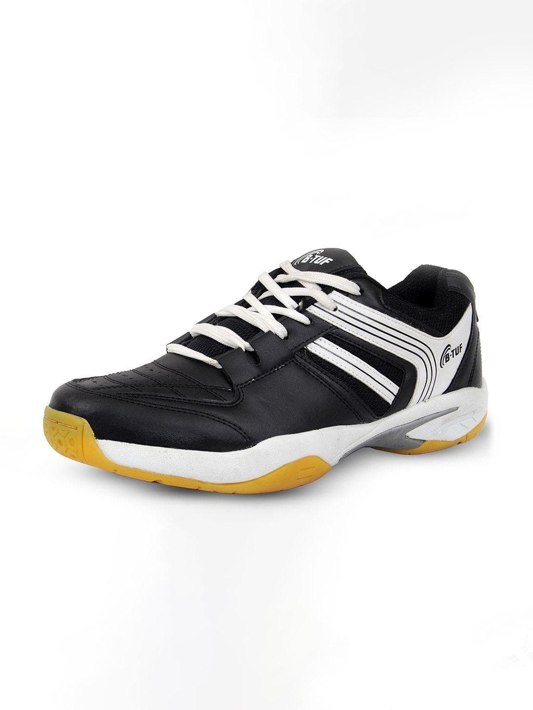 BTUF Unisex Non-Marking Badminton Indoor Shoes with Super Grip
