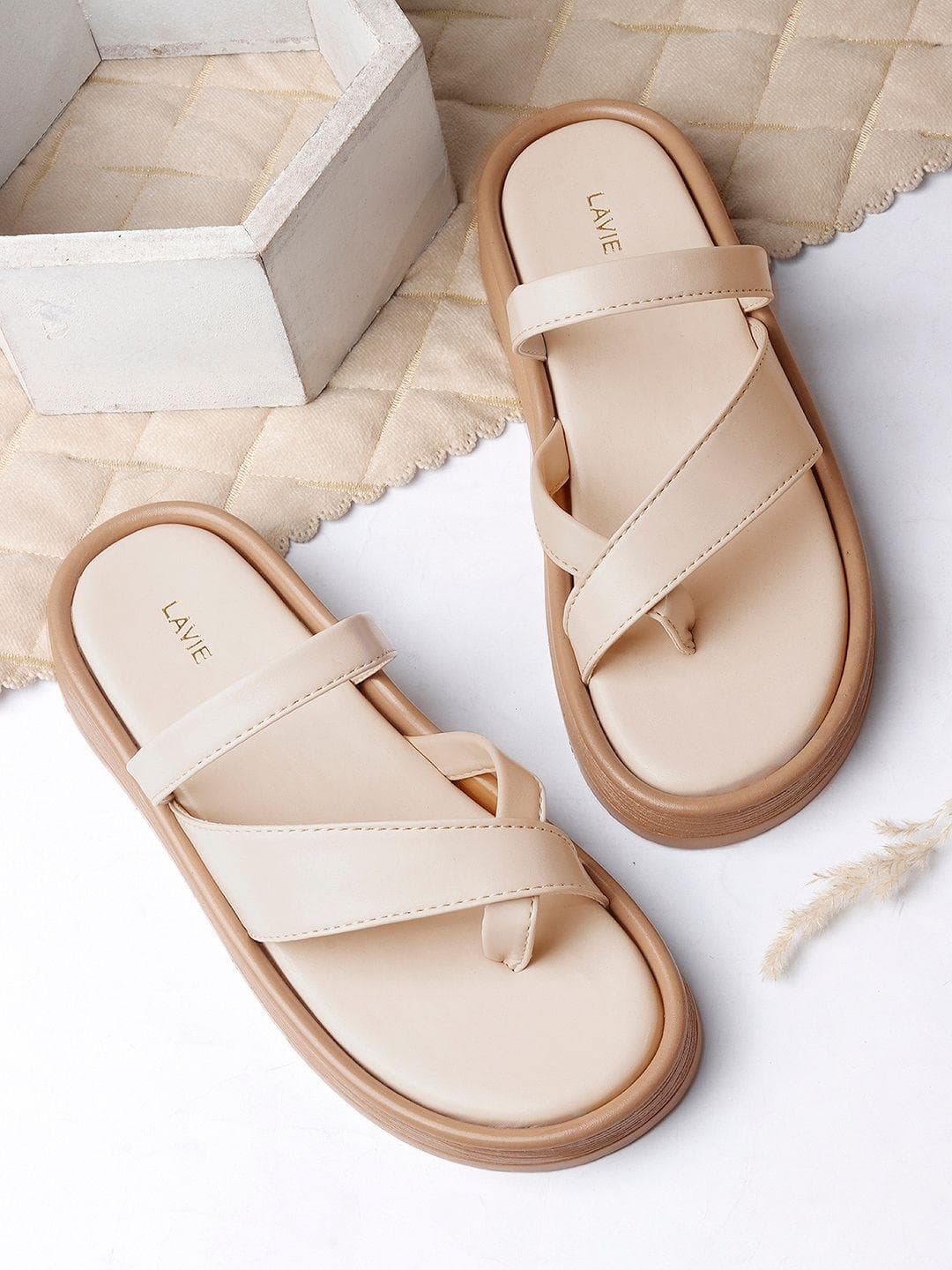 Lavie Women Open Toe Flats
