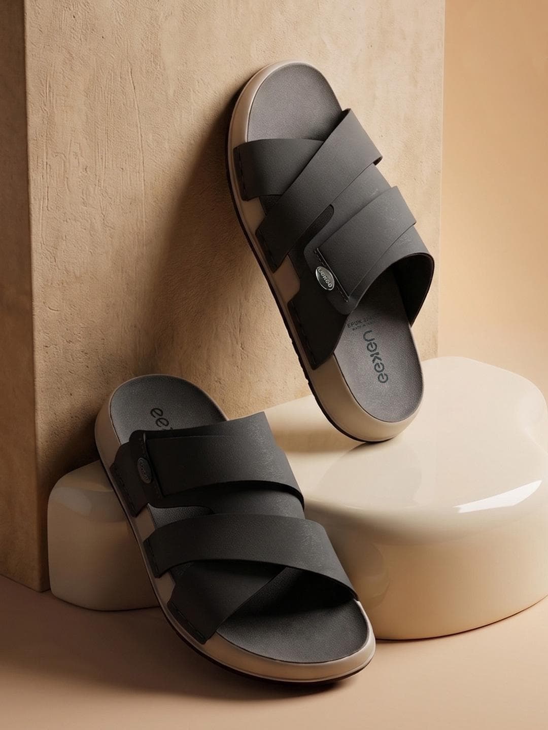 Paragon Men PU Comfort Sandals