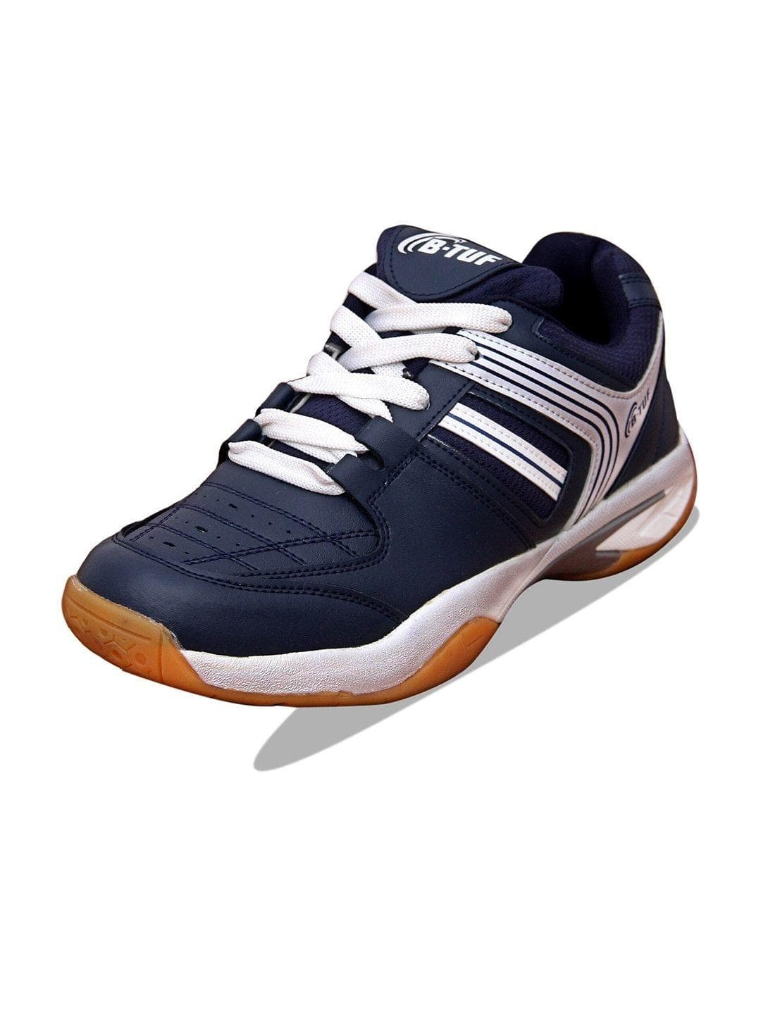 BTUF Unisex Non-Marking Badminton Indoor Shoes with High Grip