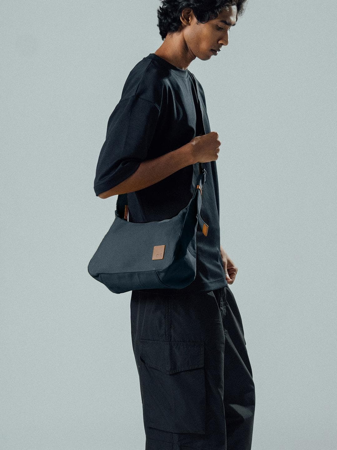 DailyObjects Midnight Blue March Crossbody Bag Regular