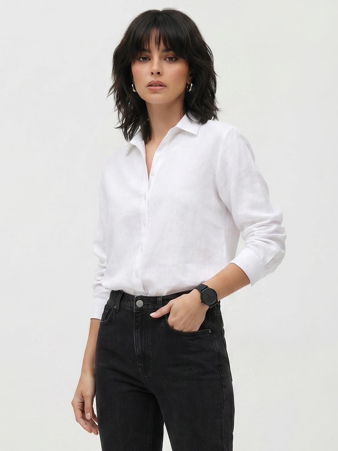 The Roadster Life Co. Spread Collar Casual Shirt