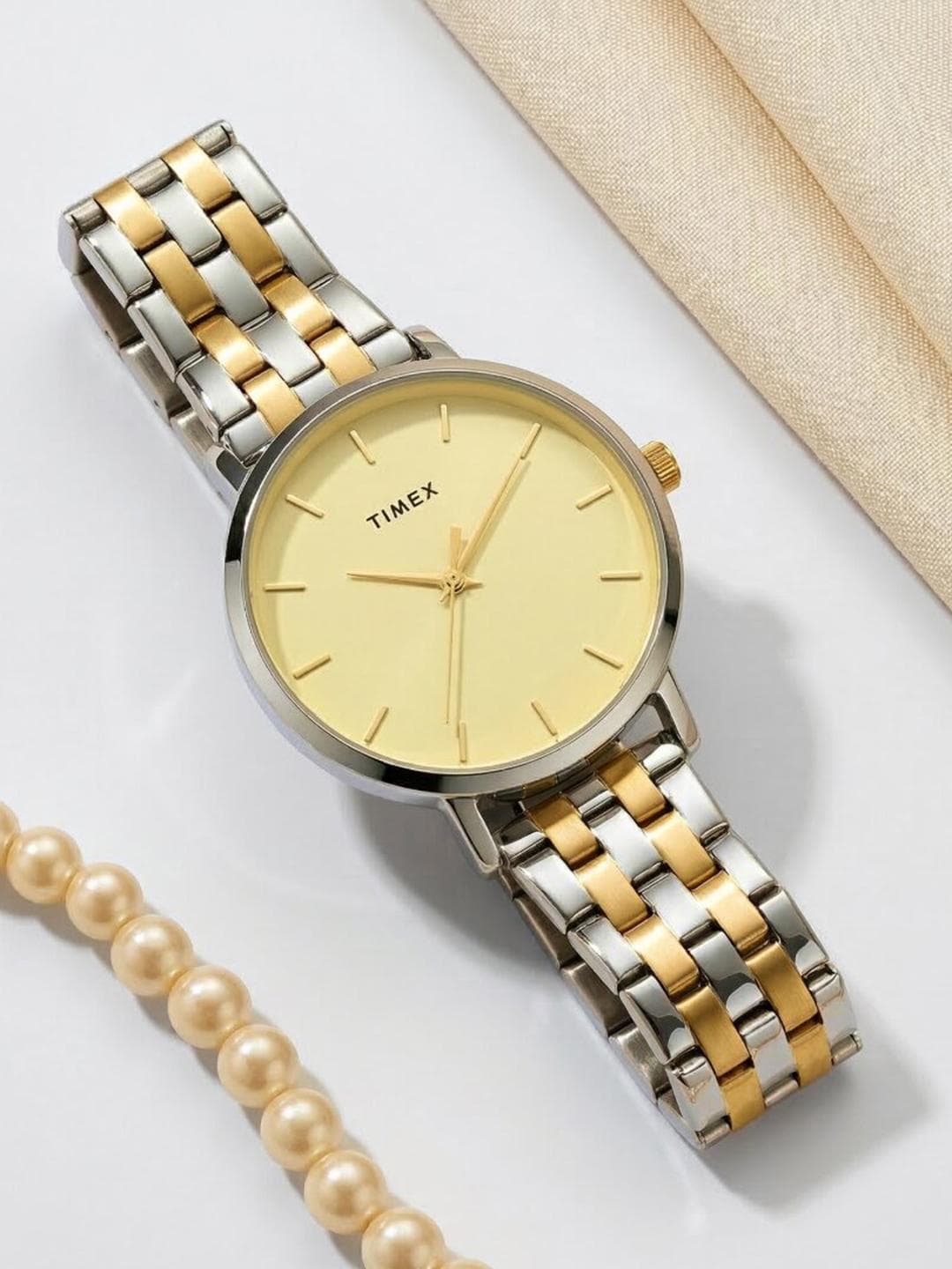 Buy Timex Women Bracelet Style Straps Analogue Watch TWEL129SMU11 - - Accessories for Women
