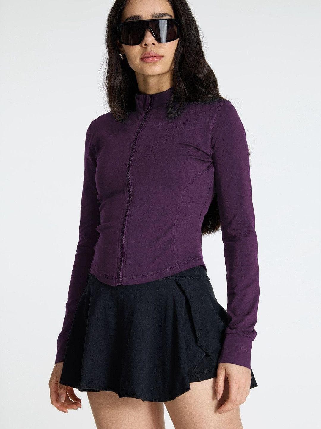 CAVA Plum Cotton Recovery Jacket