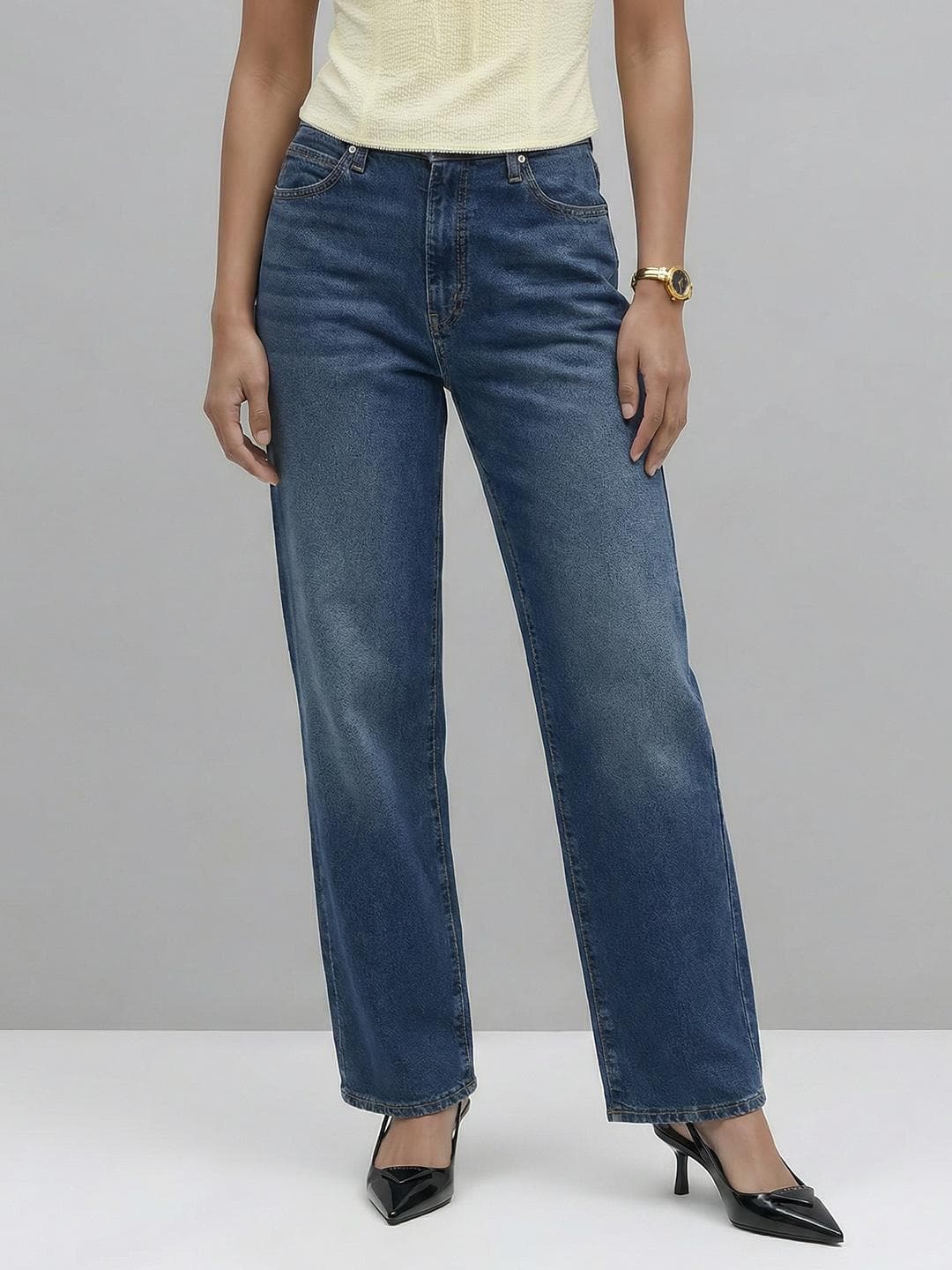 Levis Women 94 Baggy Stretchable Jeans