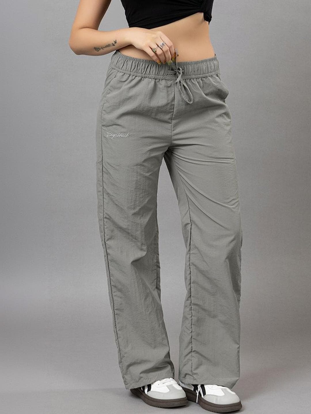 BAYSTREET Women Regular Fit Brand Logo Track Pants