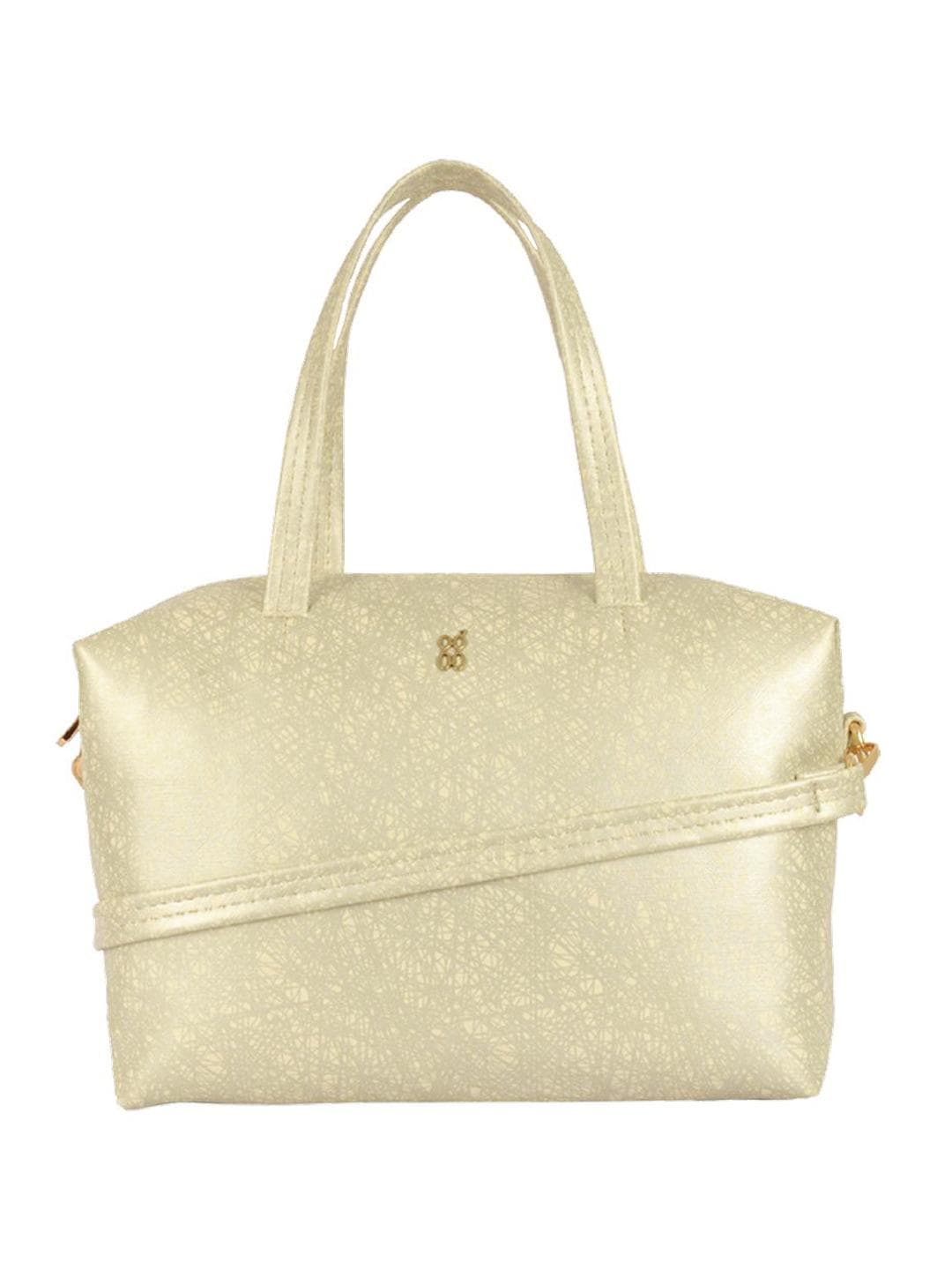 Baggit Women PU Shopper Handheld Bag with Tasselled