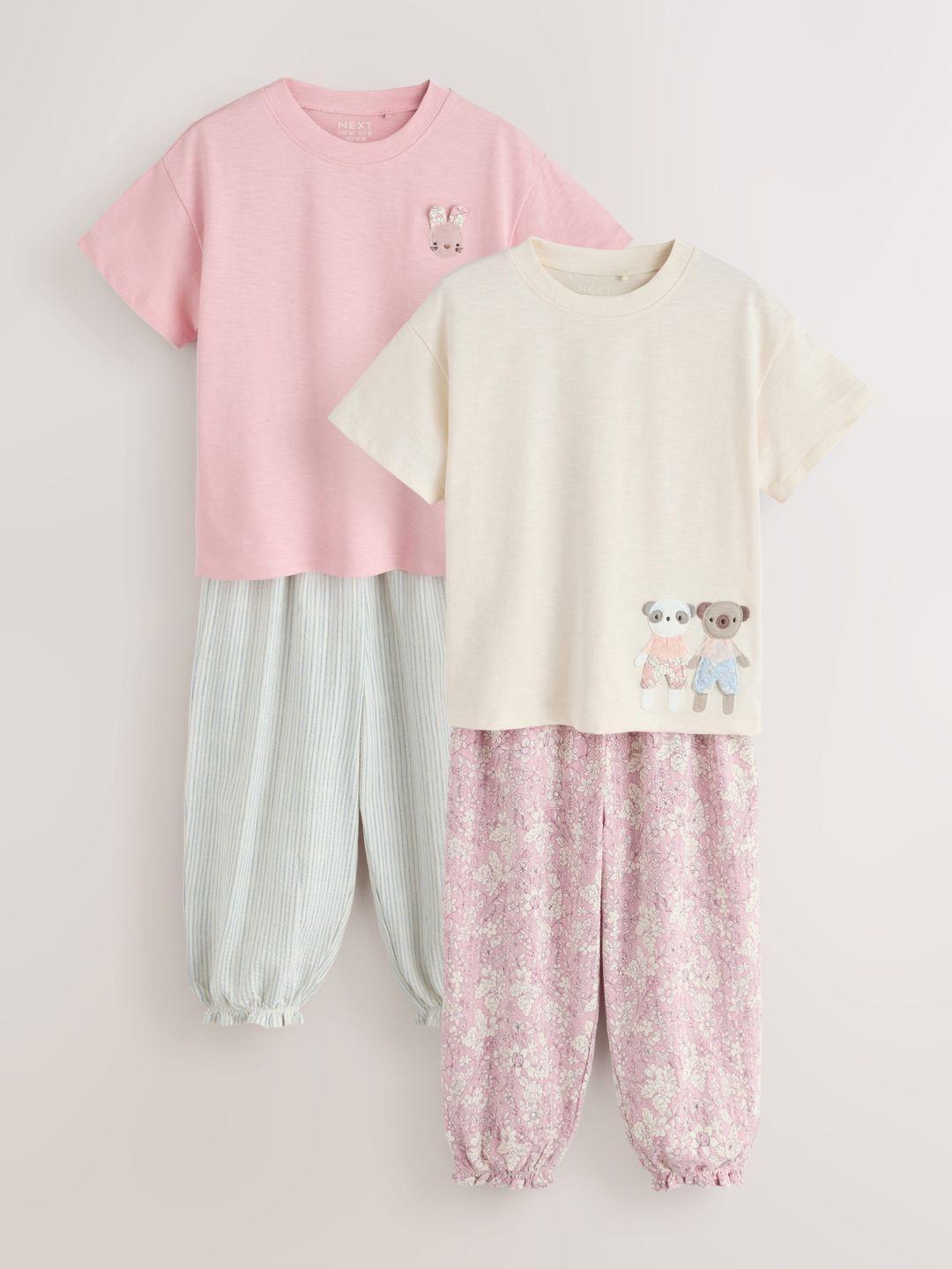 Buy NEXT Girls Pack Of 2 Set Top & Trousers - - Apparel for Girls