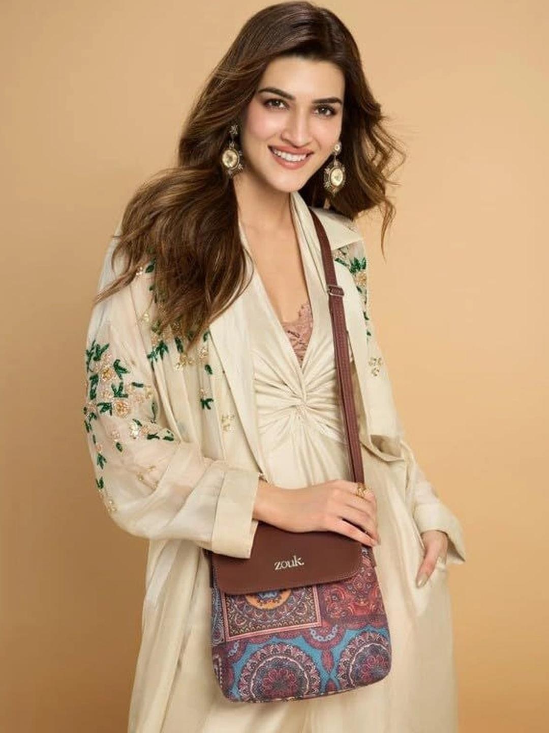 Buy ZOUK Multicolor Ethnic Motifs Printed Structured Flap Crossbody Sling Bag Handbag - - Accessories for Women