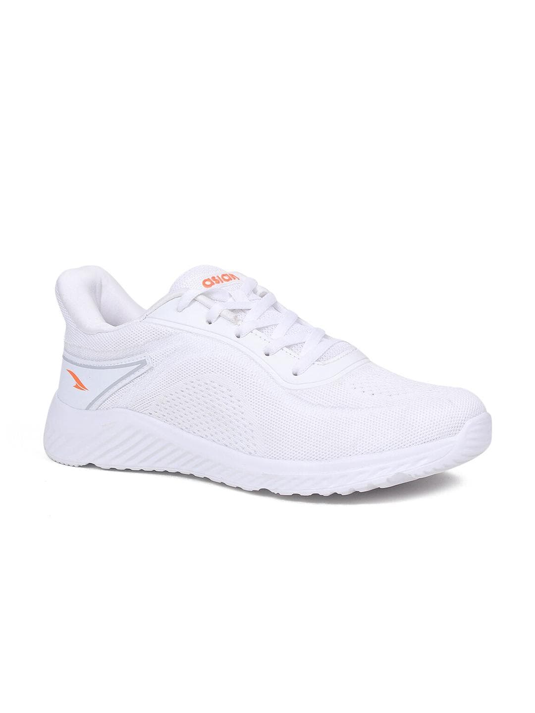 Buy ASIAN Men White Mesh Running Non Marking Memory Foam Shoes - - Footwear for Men