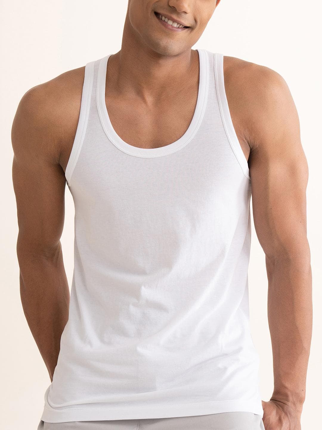 Buy DAMENSCH NEO Cotton Anti Bacterial Innerwear Vest - - Apparel for Men